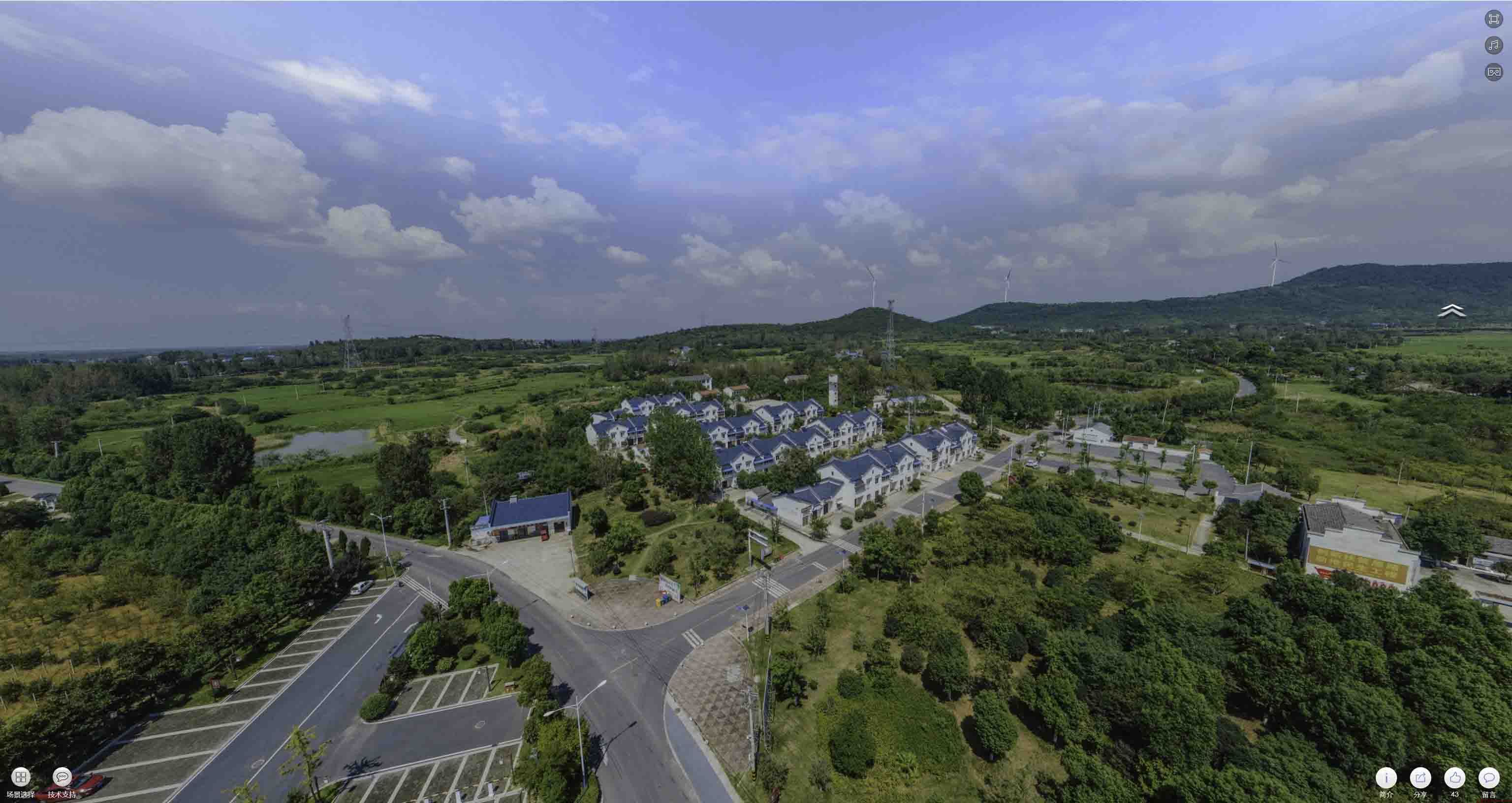 清河360全景拍摄：记录生活每一刻的完整视角——在手绘地图中的创意应用
